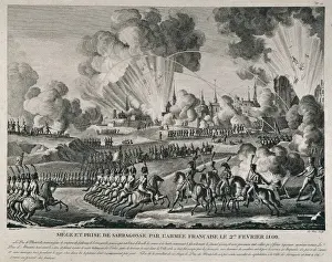 Saragossa Prints: Spain. Peninsular War (1808-1814). Siege