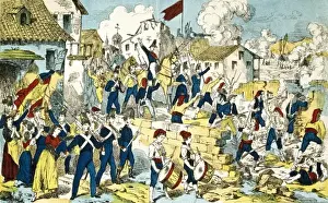 Gerona Prints: Spain. Peninsular War (1808-1814). Siege of Gerona