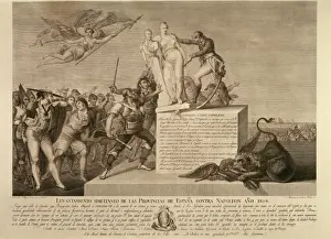 Provinces Prints: Spain. Peninsular War (1808-1814). Simultaneous