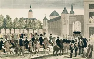 Spain. Peninsular War. Triumphal entrance of