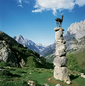 Cantabrian Collection: Spain. The Picos Europe National Park. Tombo viewpoint. Vald