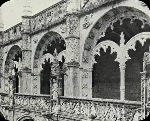 Cloisters Prints: Spain and Portugal - Detail of Cloisters