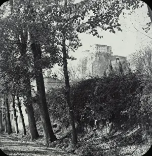 Through Prints: Spain and Portugal - Spain Granada Tower and Hotel Copy