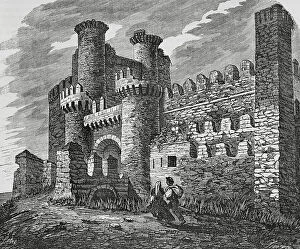 Turret Collection: Spain, province of Leon. Castle of Ponferrada
