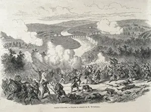 Spain. Revolution of 1868. Battle of Alcolea