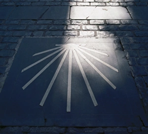 Scallop Gallery: Spain. Rioja. Logrono. Way of St. James. Scallop symbol