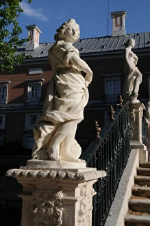 Aranjuez Gallery: Spain. Royal Palace of Aranjuez. Mythological statues by Seb