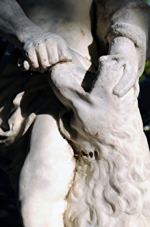 Aranjuez Gallery: Spain. Royal Palace of Aranjuez. Princes Garden. Detail sta
