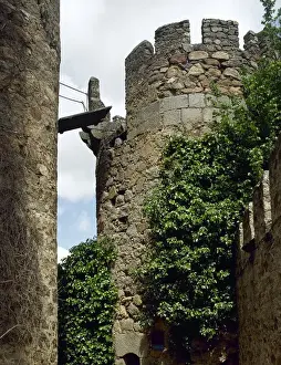 Battlement Prints: Spain. San Martin de Valdeiglesias. Castle of La