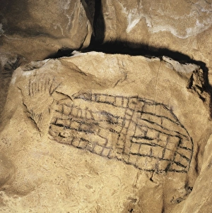 Santillana Collection: SPAIN. Santillana de Mar. Altamira Caves. Parietal