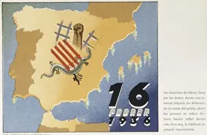 Generalitat Prints: Spain. Second Republic (1931-1936). 16th February