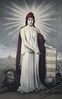 Spain. Second Republic (1931-1936). Allegory