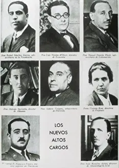 Rafael Prints: Spain. Second Spanish Republic (1931-1939). Second