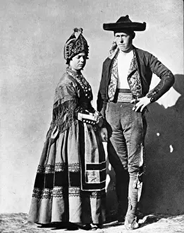 Segovia Prints: Spain - Segovia - Peasant Women