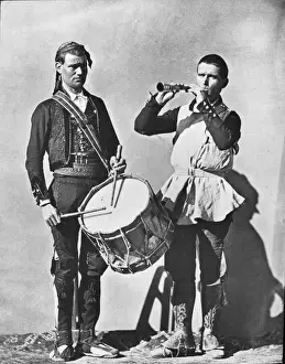 Segovia Prints: Spain - Segovia - Peasants of the Province - Musicians