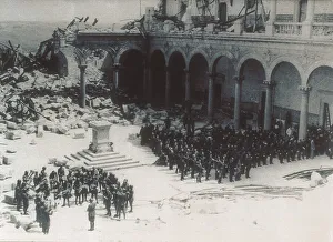 Liberated Prints: Spain Toledo Alcazar Castle Spanish Civil War