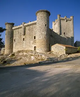 Knights Prints: Spain. Torija. Castle. Built by the Templars in 11th