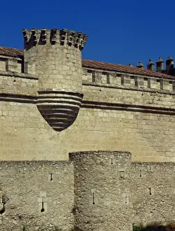 Guas Prints: Spain. uellar. The Castle of the Dukes of Alburquerque or