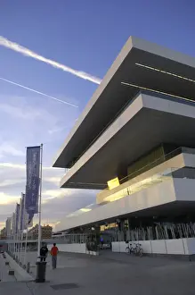 SPAIN. Valencia. Am鲩cas Cup Harbour. Building