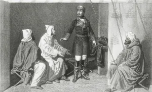 Telmo Gallery: Spain. War of Africa. Meeting between Leopoldo