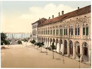 Dalmatia Prints: Spalato, Hotel de Ville, Dalmatia, Austro-Hungary