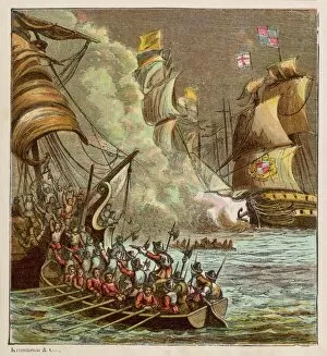 Anglo Collection: Spanish Armada Defeated