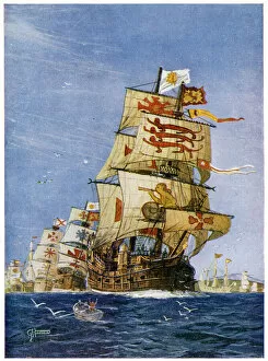 Threat Collection: Spanish Armada setting sail for England
