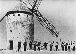 Spanish Civil War (1936-1939). Castilian farmers