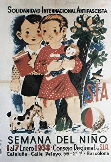 Anselmo Collection: Spanish Civil War (1936-1939). Children's Week