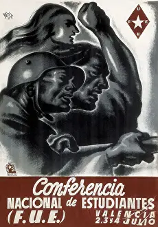 Spanish Civil War (1936-1939). Conferencia Nacional