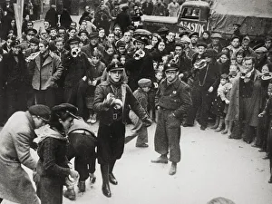 Collect Prints: Spanish Civil War (1936-1939). Cornet call to