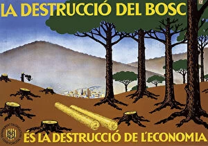 Industrialist Collection: Spanish Civil War (1936-1939). La destruccio