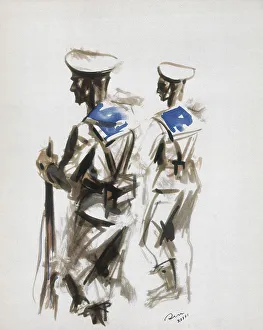 Luis Prints: Spanish Civil War (1936-1939). La guardia a