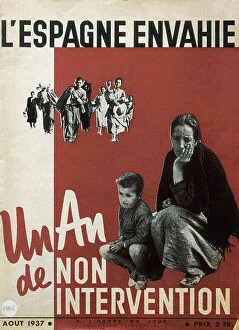 Frenchwoman Collection: Spanish Civil War (1936-1939). L'Espagne envahie