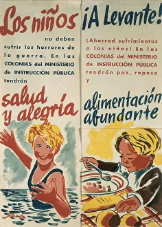 Institutional Collection: Spanish Civil War (1936-1939). Los ninos A
