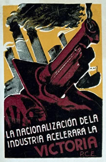 Industrialist Collection: Spanish Civil War (1936-1939). The nationalization