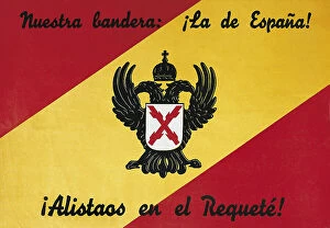 Carlist Collection: Spanish Civil War (1936-1939). Nuetra bandera