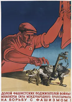 Beaux Prints: Spanish Civil War (1936-1939). Poster of Soviet
