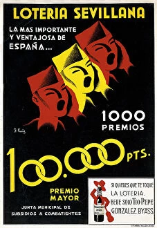 Sevilla Collection: Spanish Civil War (1936-1939). Sevillian lottery