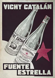 Societies Collection: Spanish Civil War. Advertising poster from