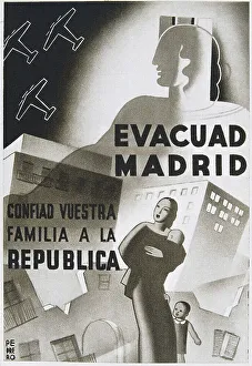 Childish Prints: Spanish Civil War Evacuad Madrid Confiad Vuestra