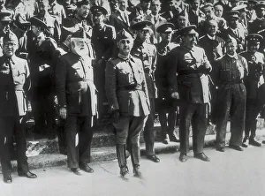 Andres Prints: Spanish Civil War Franco Together With The Members