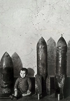 Childish Collection: Spanish Civil War. German bombs launched over