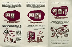 Monistrol Prints: Spanish Civil War. Leaflet explaining how to