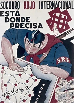 Spanish Civil War. Socorro Rojo Internacional