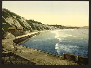 Biarritz Prints: The Spanish coast, Biarritz, Pyrenees, France