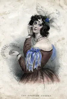 Lorgnette Prints: The Spanish Coquet