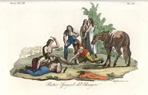 Migliavacca Prints: Spanish gaucho cowboys of Paraguay