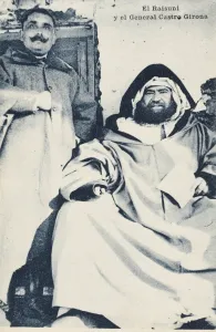 Ahmed Gallery: Spanish General Castro Girona and Raisuli