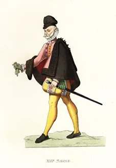 Spanish gentleman at court, 16th century